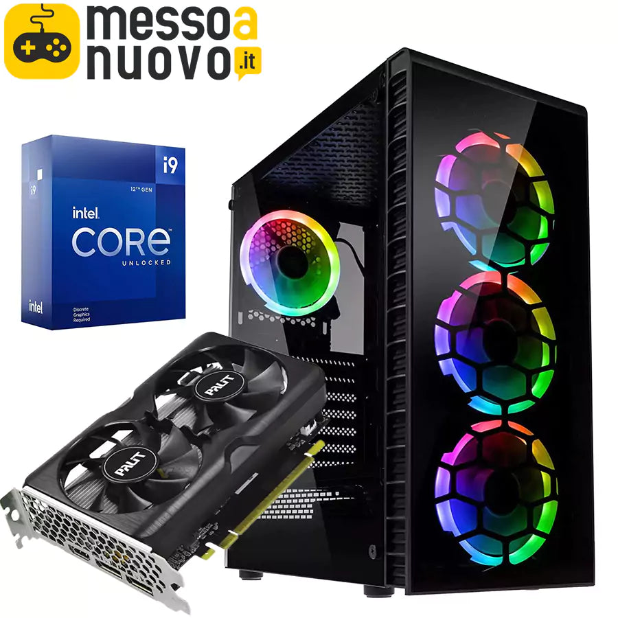 PC Gaming Rover | Intel i9-12900KF | Ram 16Gb | SSD 1TB | Nvidia GTX 1630 4Gb | Il PC da gaming perfetto per le tue esigenze PC Gaming Rover | Intel i9-12900KF | Ram 16Gb | SSD 1TB | Nvidia GTX 1630 4Gb | Il PC da gaming perfetto per le tue esigenze